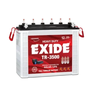 Heavy Duty Exide Tubular Battery TR-3500 price in pakistan