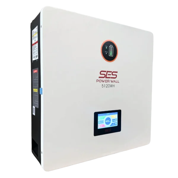 51.2V 100Ah Power Wall Lithium Battery with Bluetooth & LCD (8 Years Warranty)