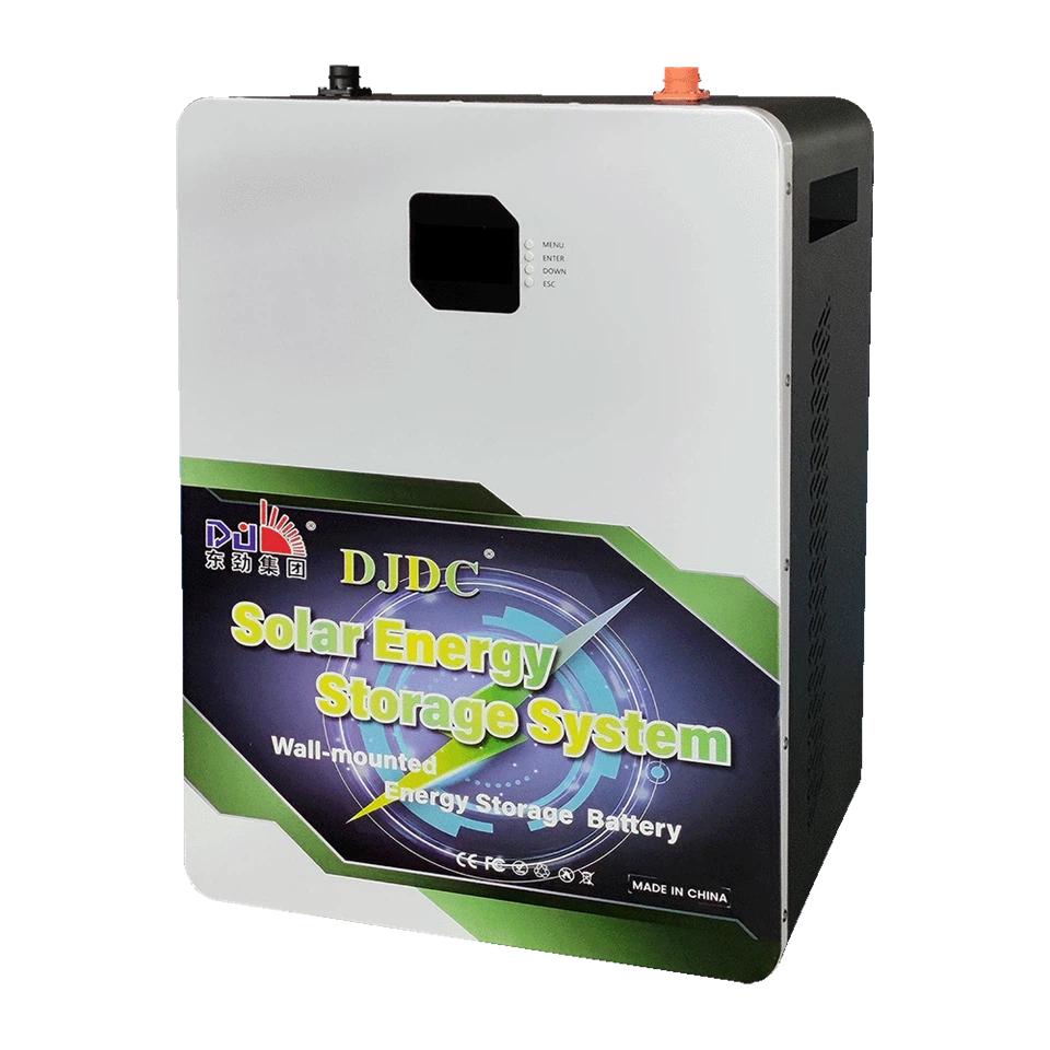 DJDC Dongjin 51.2V 200Ah LiFePO₄ Wall-Mounted Battery – 10.24kWh – Smart Lithium Battery with WiFi & Bluetooth