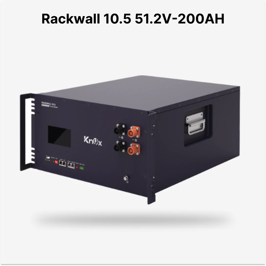 Knox Rackwall 10.5 51.2V 200Ah Lithium Battery – High-Performance Energy Storage