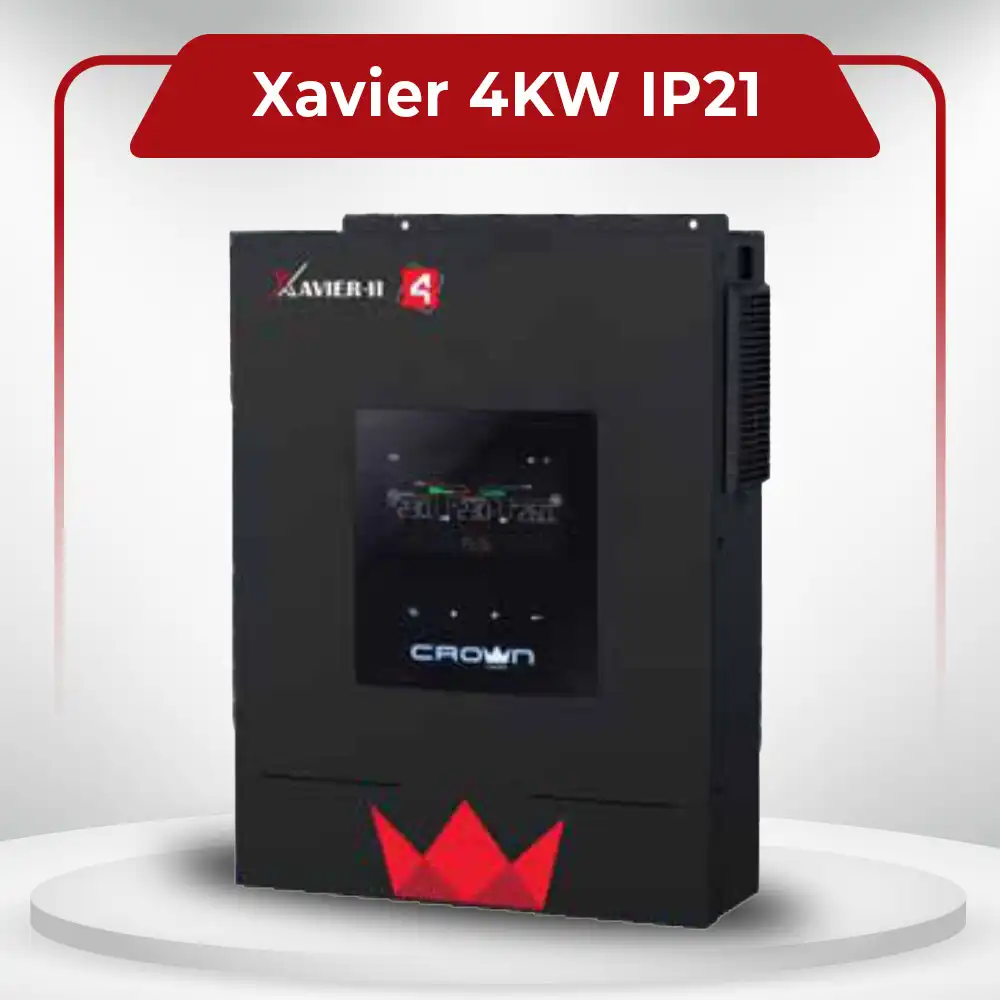 Crown Xavier 4KW IP21 Hybrid Off Grid Solar Inverter