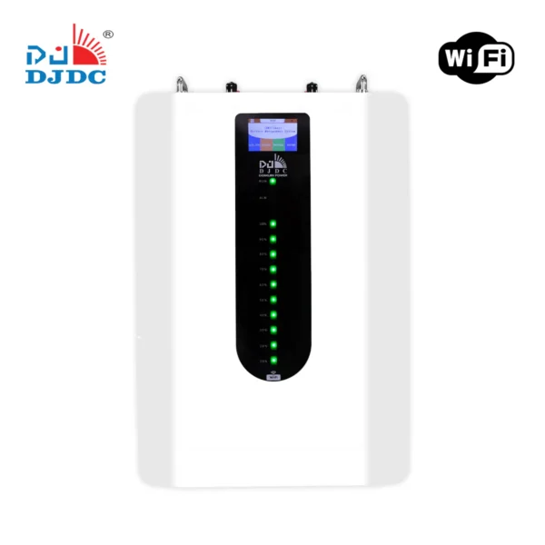 DJDC Dongjin 51.2V 200Ah LiFePO4 Wall-Mounted Lithium Battery – 10.24 kWh - Image 1